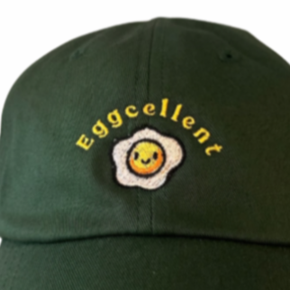 "Eggcellent" Dad hat