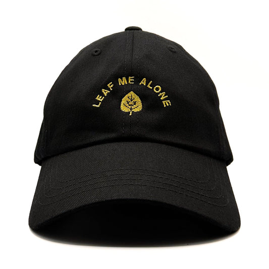 "Leaf Me Alone" Dad hat
