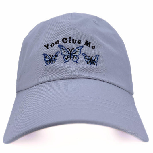 "You Give Me Butterflies" Dad hat
