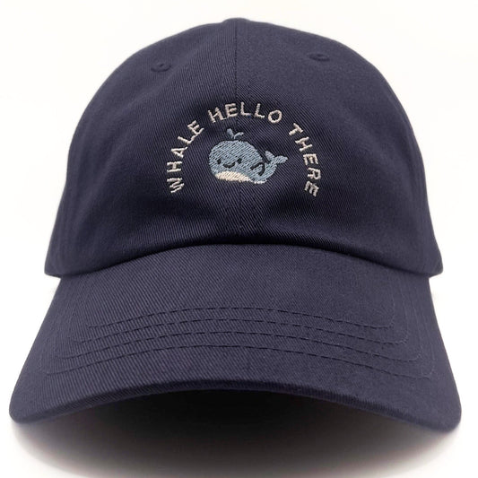 "Whale Hello There" Dad hat